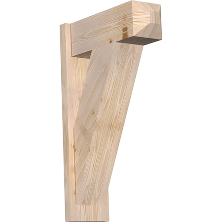 Ekena Millwork Traditional Smooth Craftsman Outlooker, Douglas Fir, 7 1/2"W x 20"D x 32"H OUT08X20X32TRA04SDF